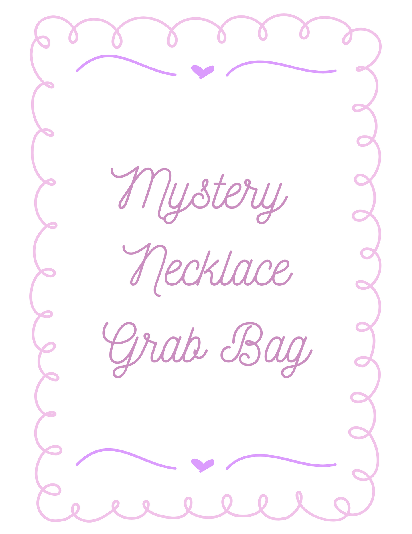 Mystery Necklace Grab Bag