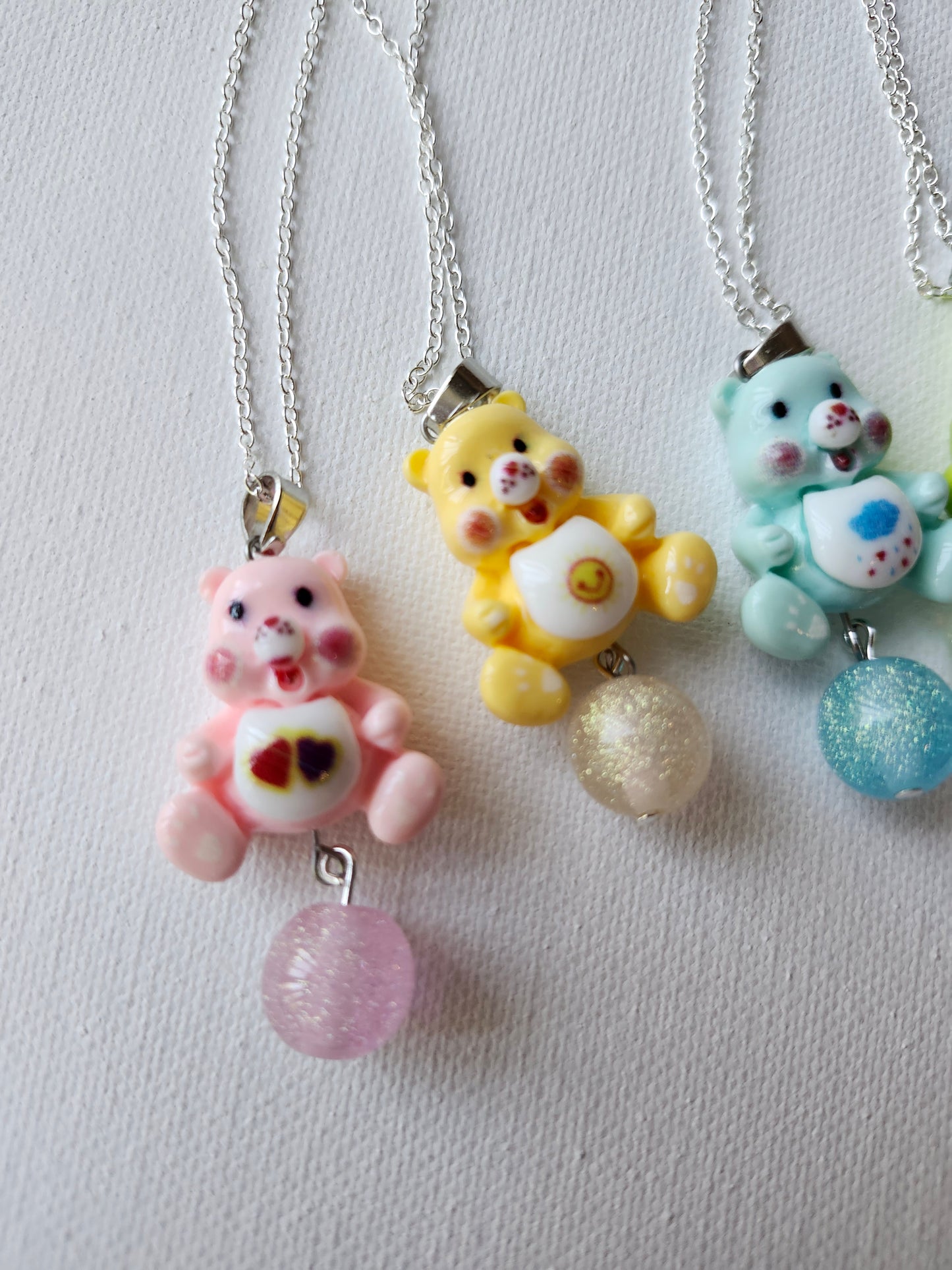 Kawaii Care Bear Necklace