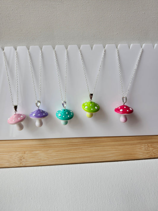 Mushy Mushroom Necklace