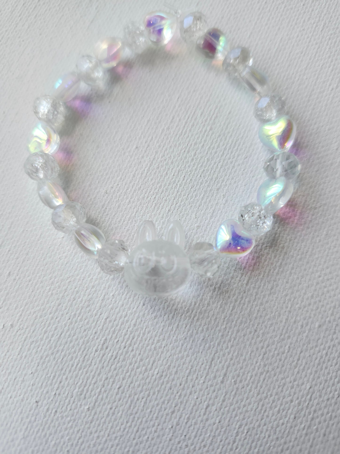 Labubu Love Glass Bracelet