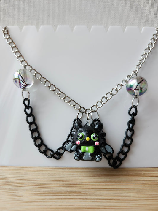 3D Bat Necklace