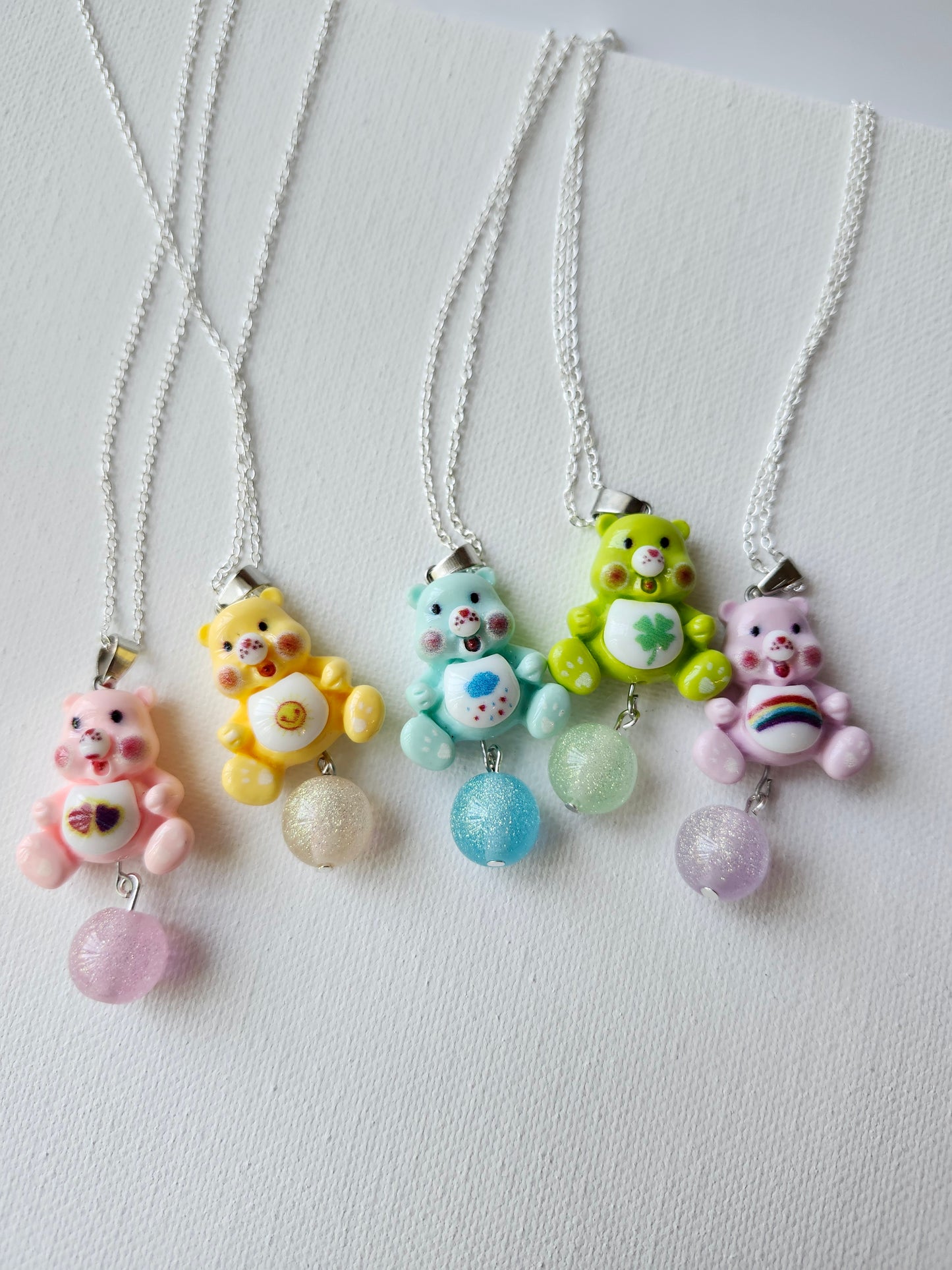 Kawaii Care Bear Necklace