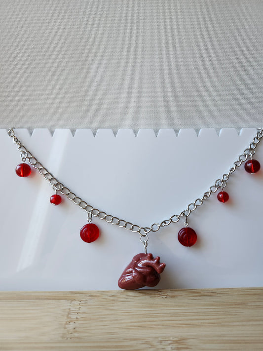 Anatomical Heart Necklace