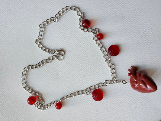 Anatomical Heart Necklace