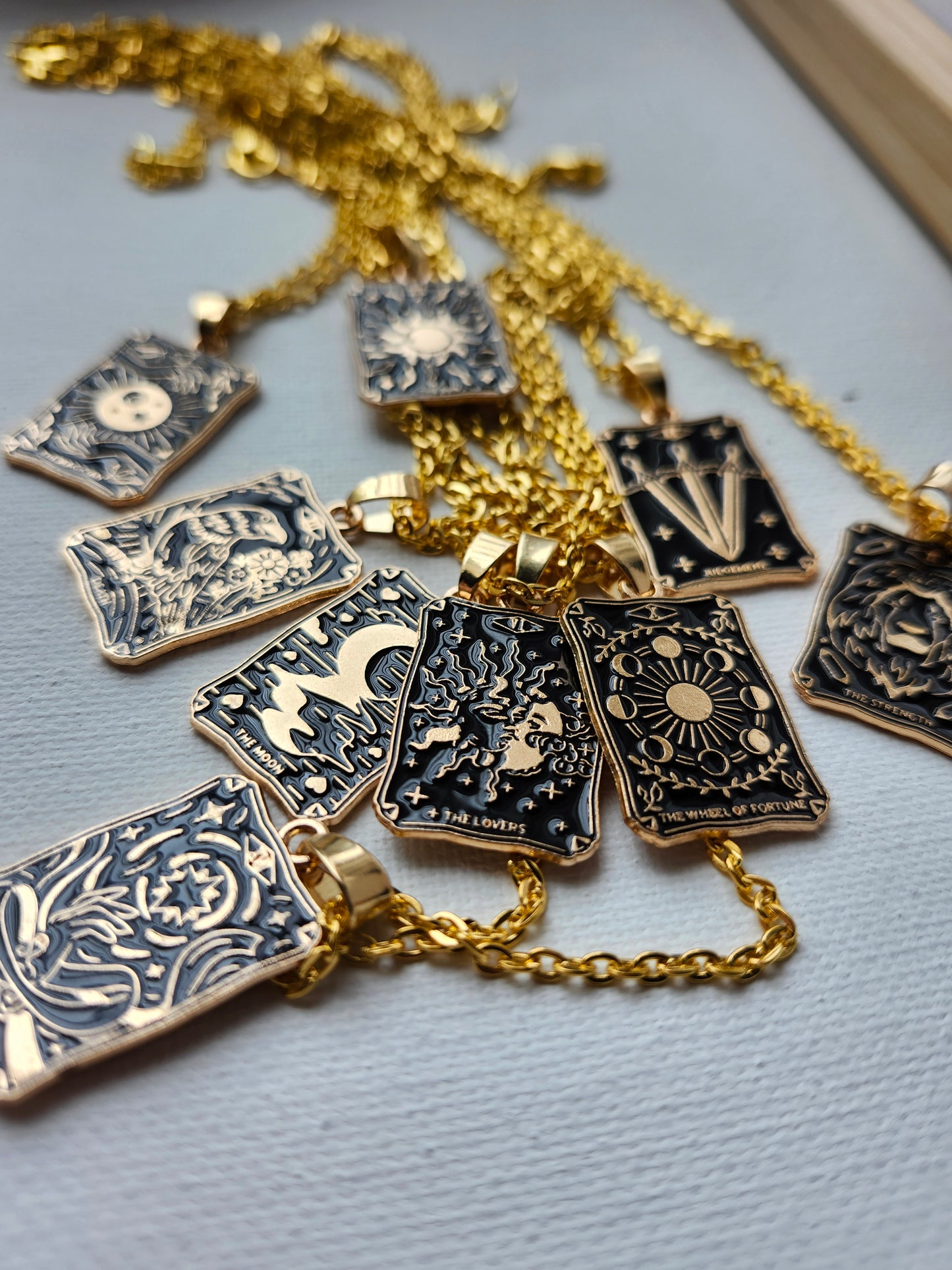 Intuitively Choosen Tarot Card Necklace