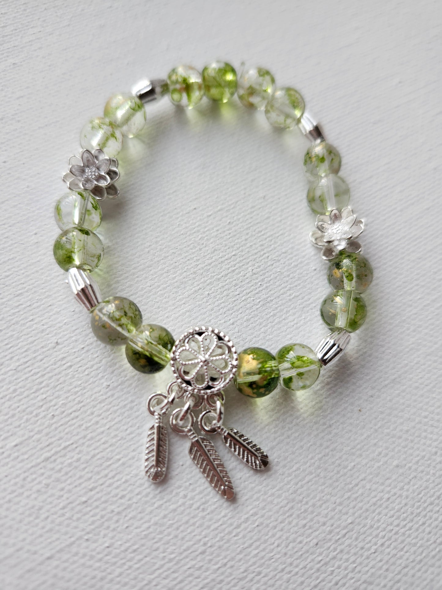 Nature Dreams Glass Bracelet