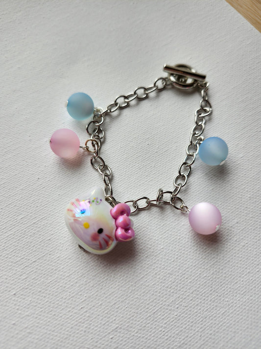 Kawaii Hello Kitty Charm Bracelet