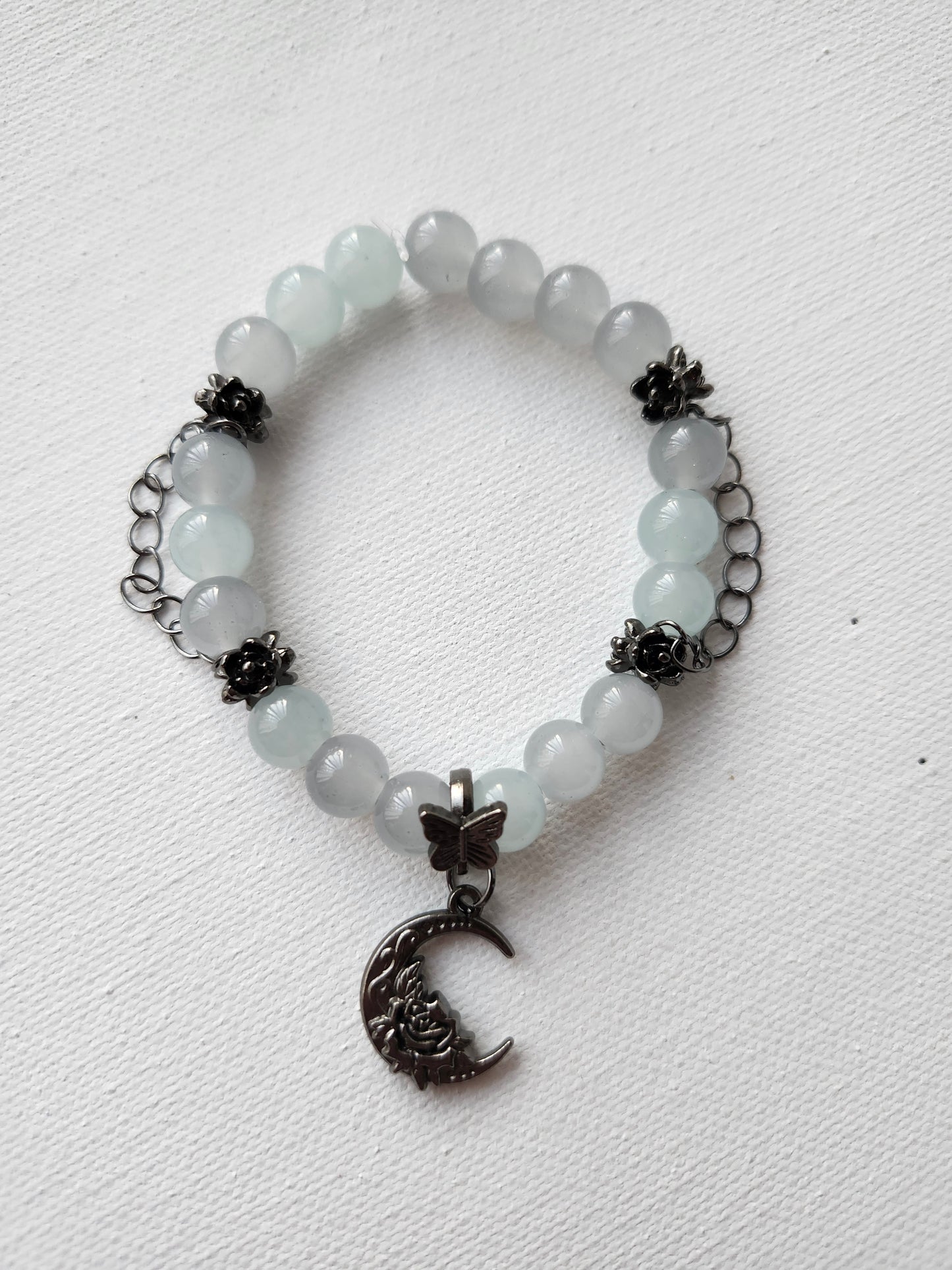 Moonlight Glow Glass Bracelet