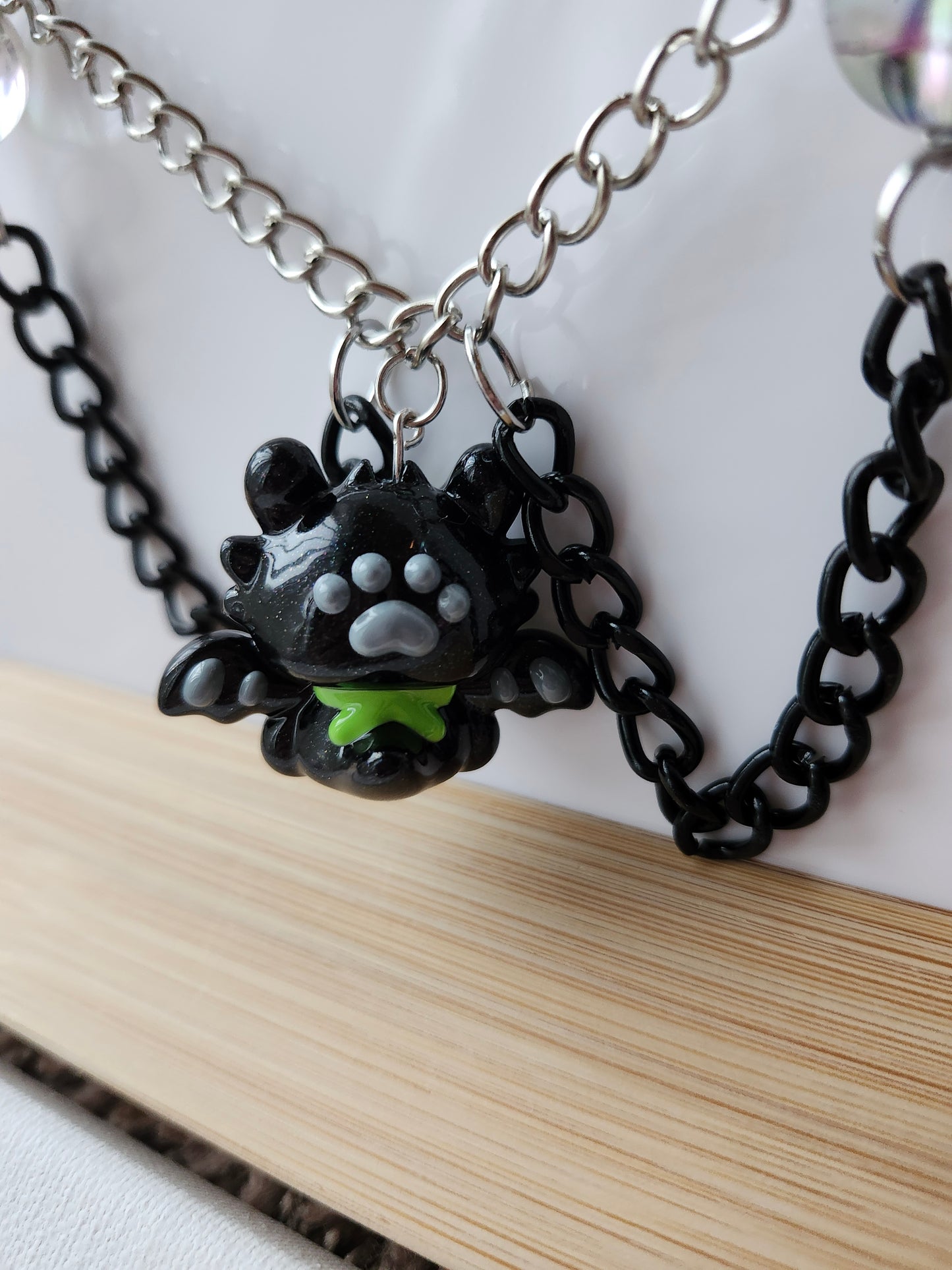 3D Bat Necklace