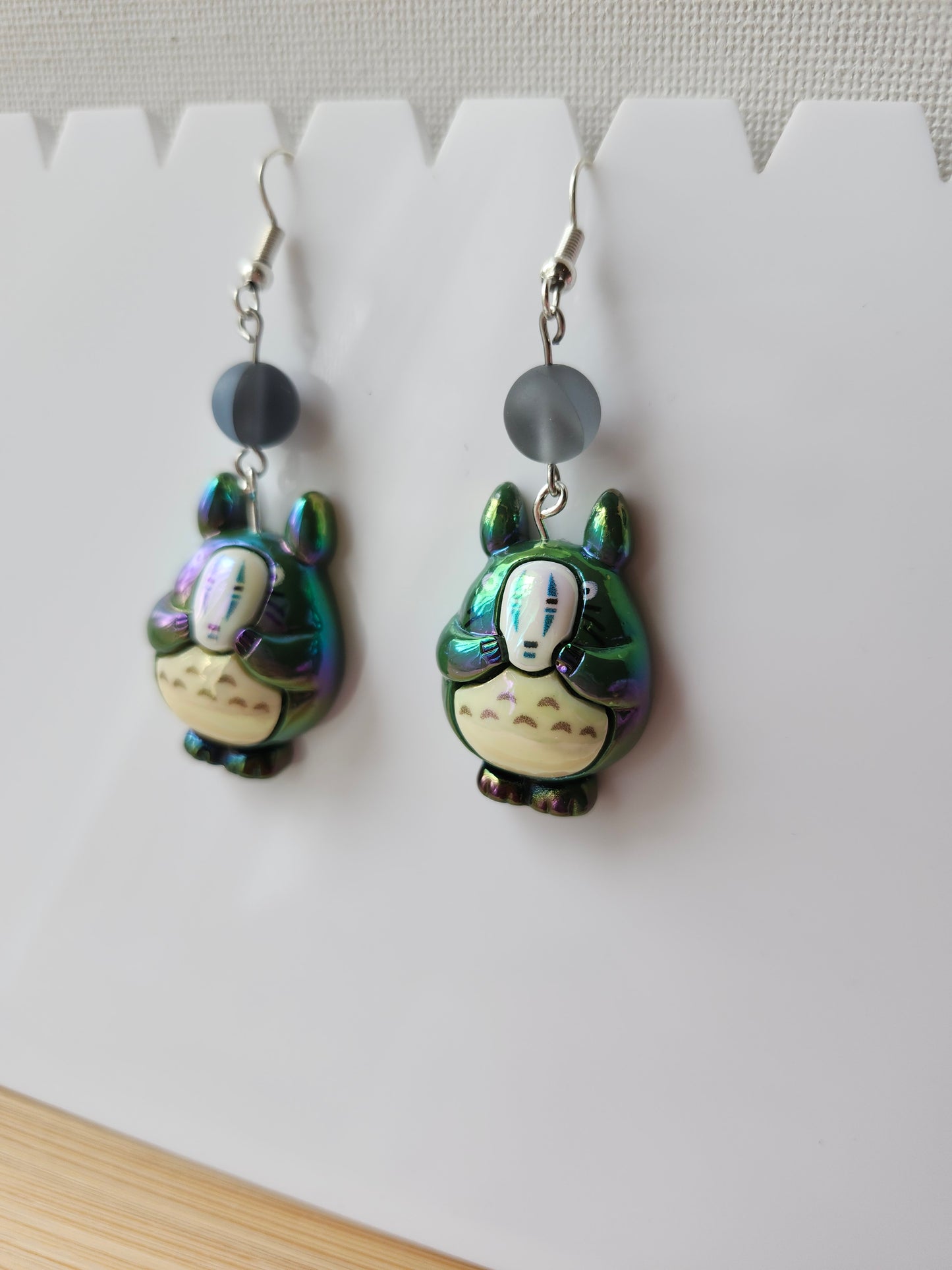 Totoro No-Face Earrings