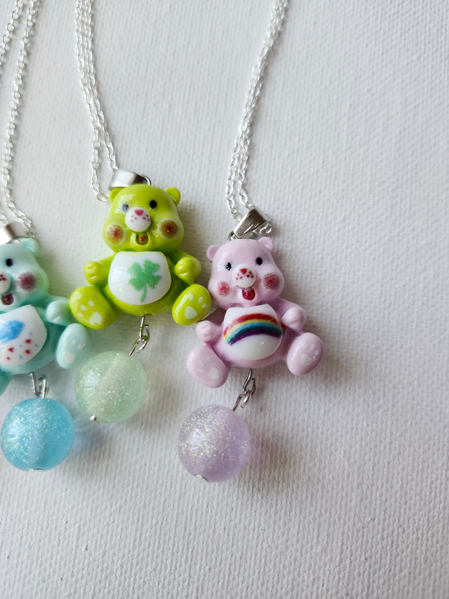 Kawaii Care Bear Necklace