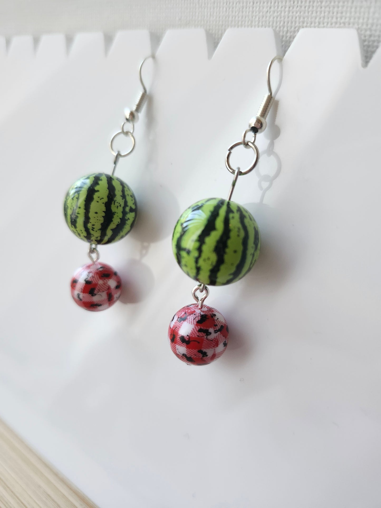 Watermelon Picnic Earrings