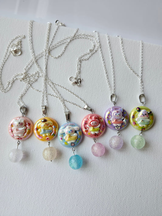 Kawaii Sanrio Pool Time Necklace