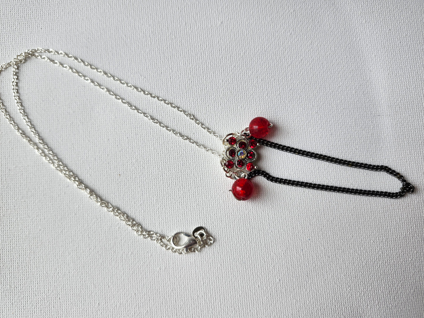 Vampire Princess Upcycled Necklace