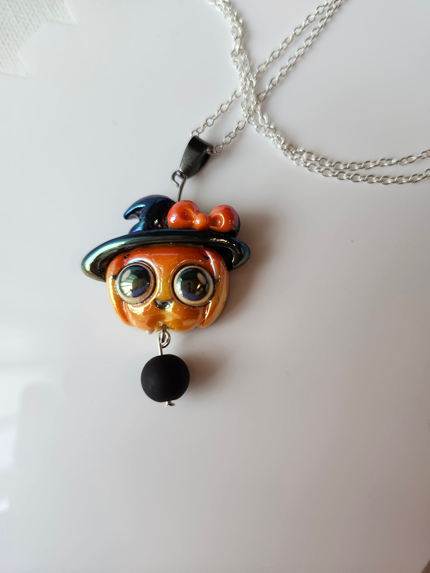 Kawaii Pumpkin Necklace