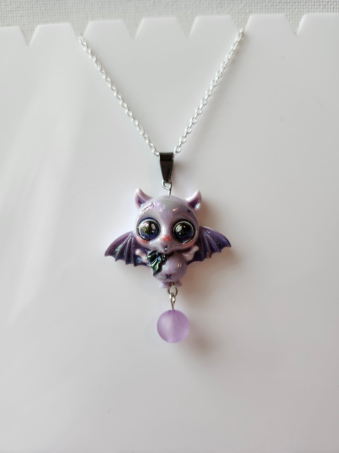 Pastel Bat Necklace