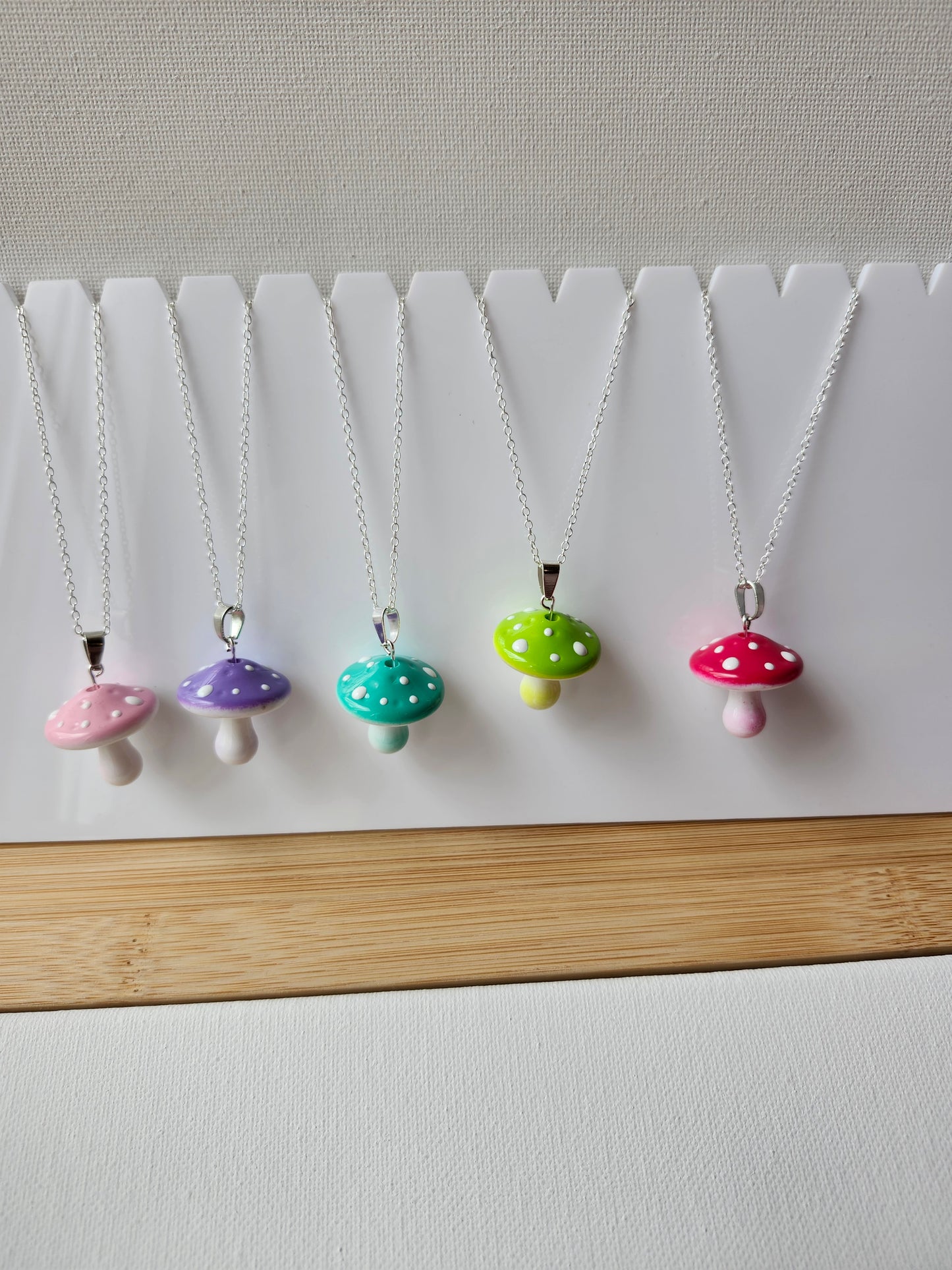 Mushy Mushroom Necklace