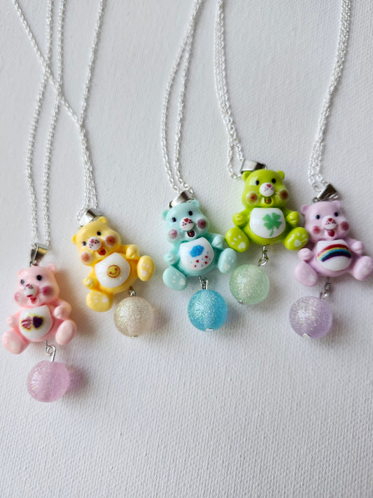 Kawaii Care Bear Necklace