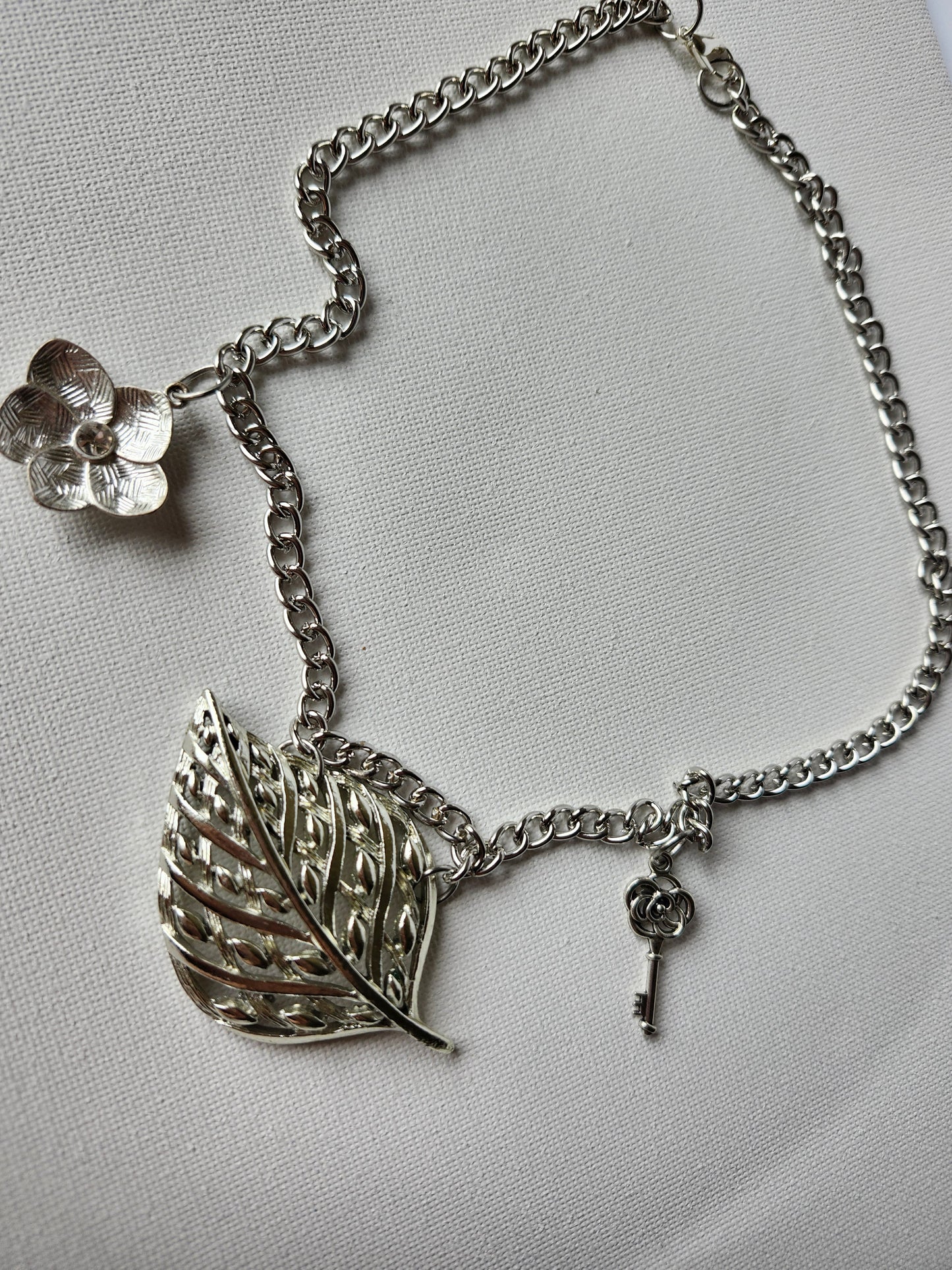 Cottagecore OOAK Upcycled Necklace