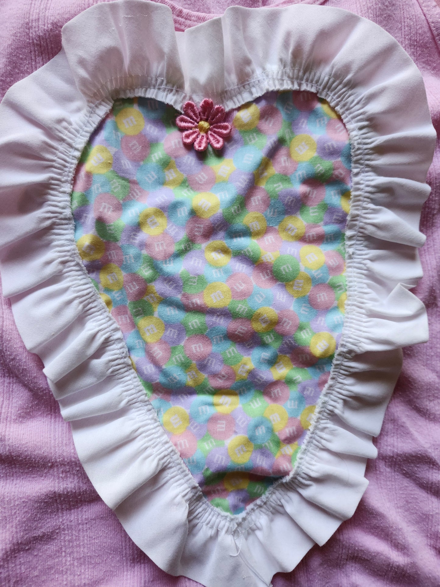 Upcycled Vintage M&M Candy Kawaii Tank - Medium