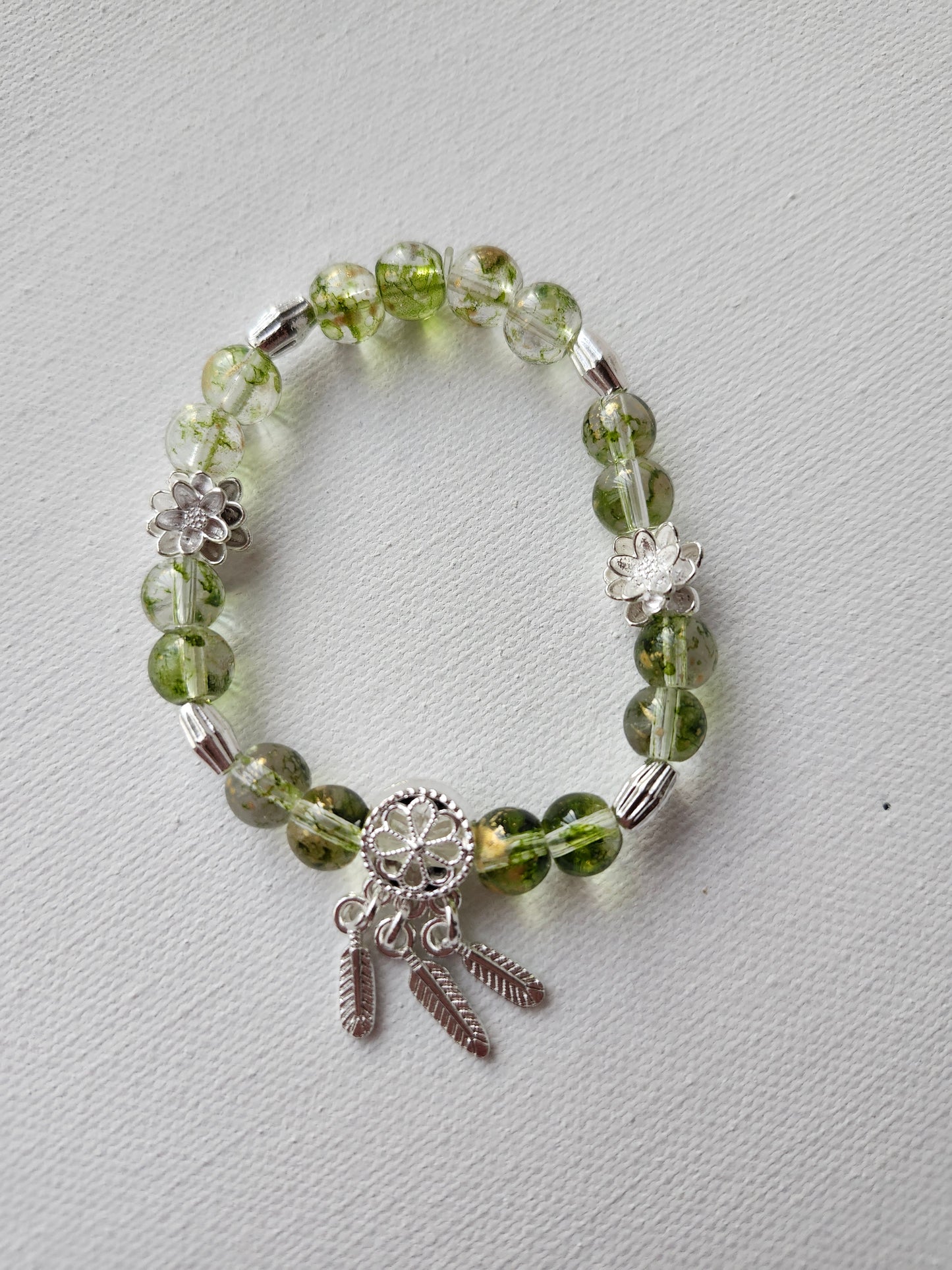 Nature Dreams Glass Bracelet