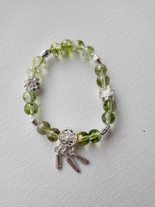 Nature Dreams Glass Bracelet
