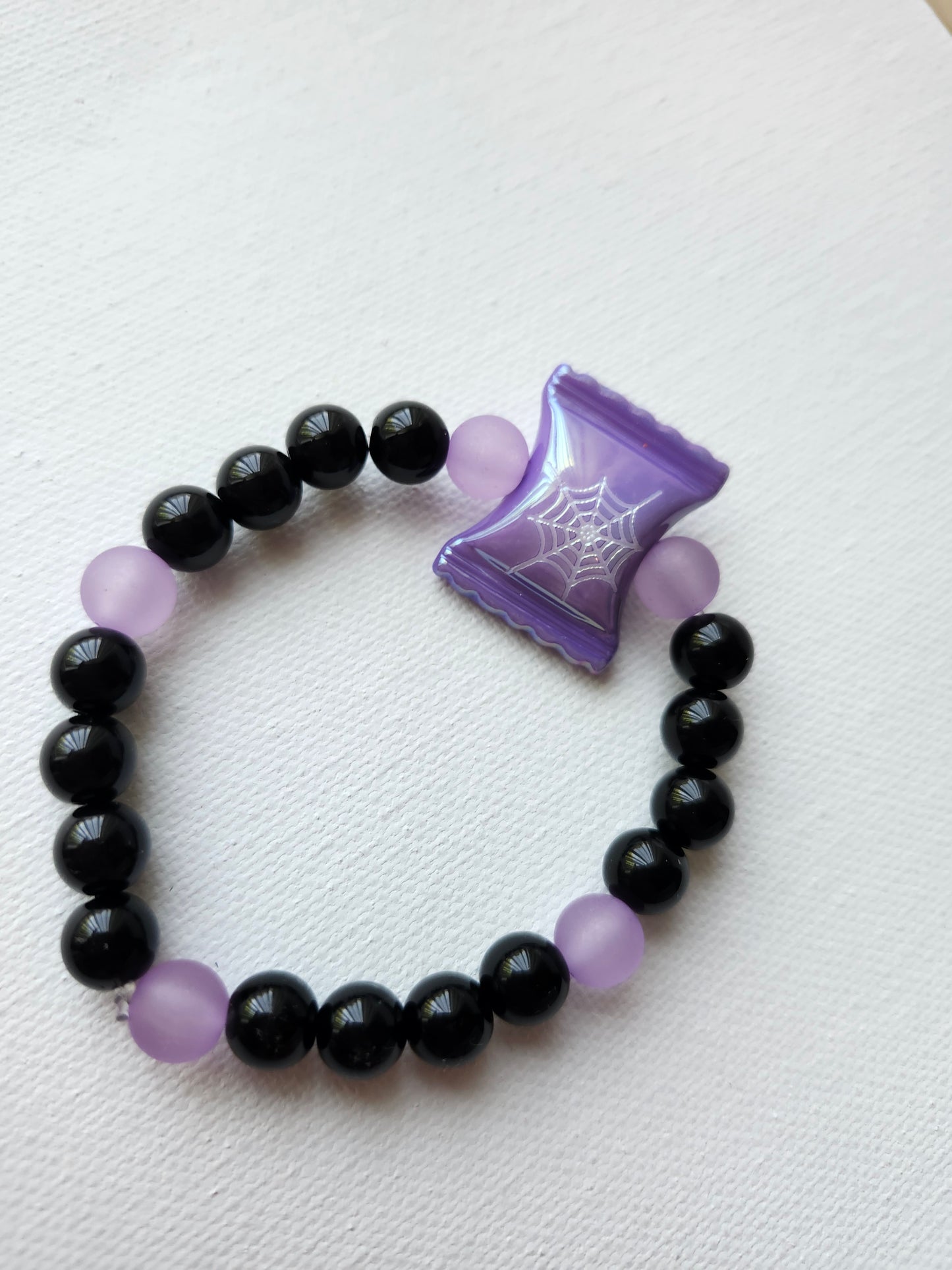 Spooky Spider Candy Bracelet