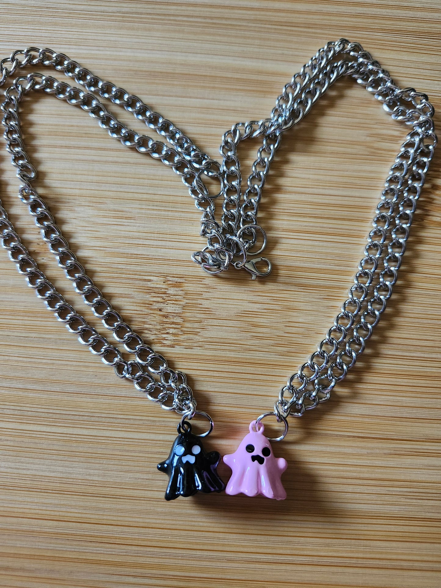 Matching Ghost Necklace Set