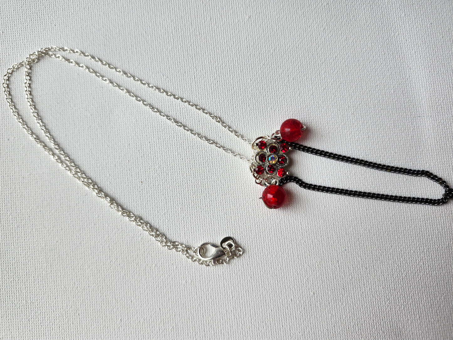 Vampire Princess Upcycled Necklace